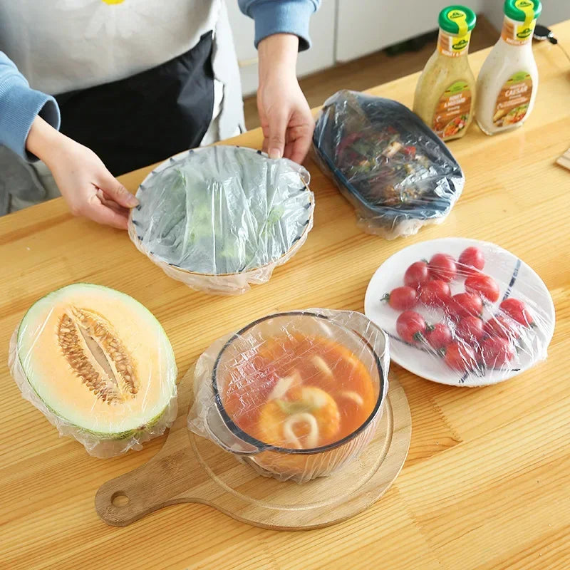 PE Vacuum-Sealed Bowl Covers – Food Freshness & Multi-Purpose Use
