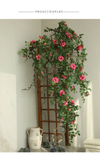 66cm Artificial Silk Rose Vine Indoor Wedding & Party Decor