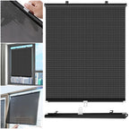 Universal Nail-Free Roller Blinds Blackout Curtains for Home & Office