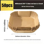 Air Fryer Disposable Parchment Paper – Non-Stick, Eco-Friendly Liners