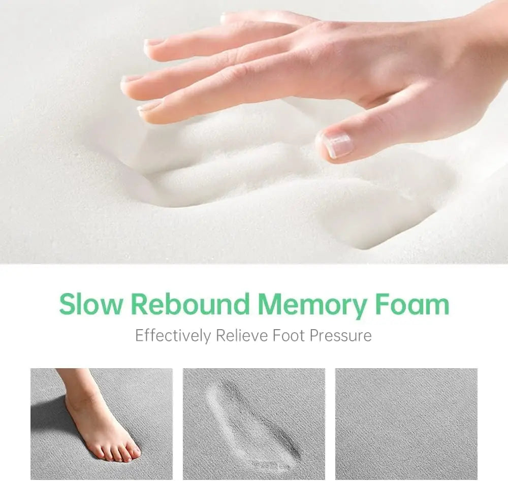 Super Absorbent Coral Velvet Bathroom Mat – Soft, Anti-Slip Floor & Door Rug for Toilet