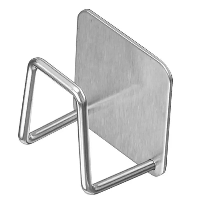 Stainless Steel Creative Sponge Holder – Self-Adhesive & Space-Saving