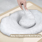 Absorbent Non-Slip PVC Bath Rug – Quick Dry Bathroom Floor Mat