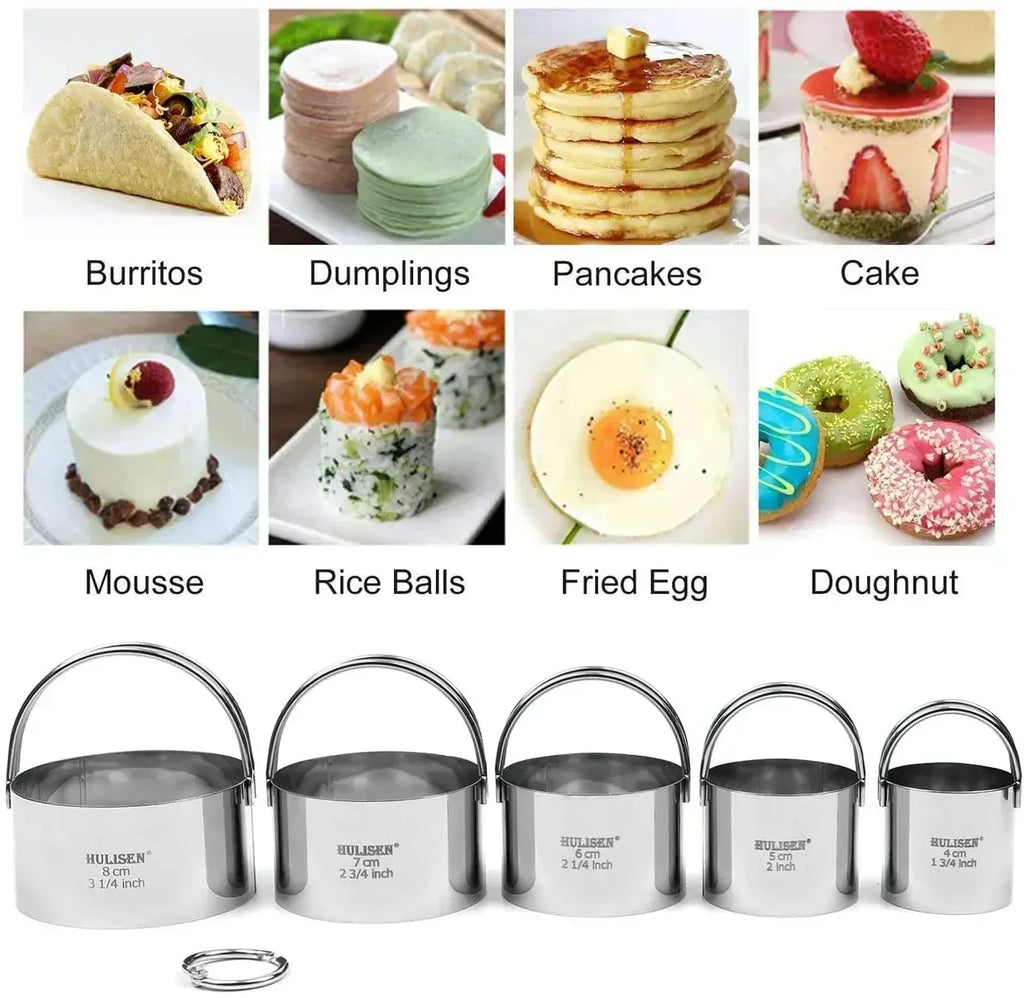 Eco-Friendly Stainless Steel Cookie Cutters – Durable & Safe