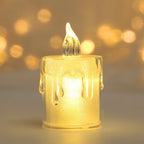 LED Electronic Flameless Candle – Warm Light Battery Operated