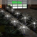 Solar LED Garden Lights Copper Wire DIY Holiday Waterproof Outdoor Decor