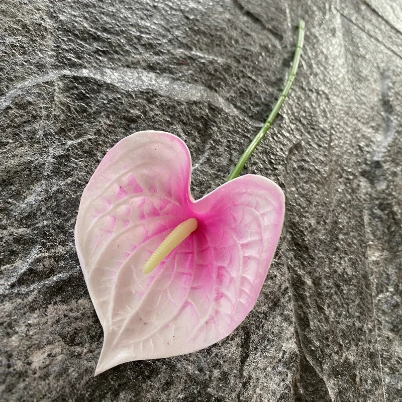 3D Printing Anthurium Artificial Flower – Wedding & Home Decor, 33cm Faux Palm
