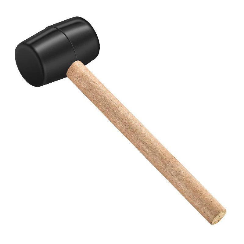 Coconut Opener Tool Set – Stainless Steel Coconut Cutter & Rubber Hammer, Safe & Easy to Use
