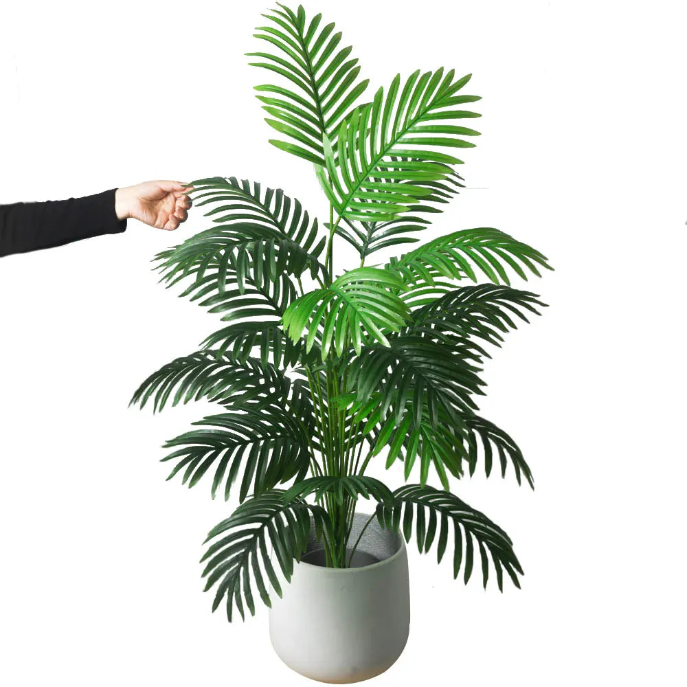 Large Artificial Palm Tree – 90cm / 120cm Tropical Plant
