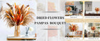 Flower Dried Pampas Grass Bouquet Indoor Home & Event Decor
