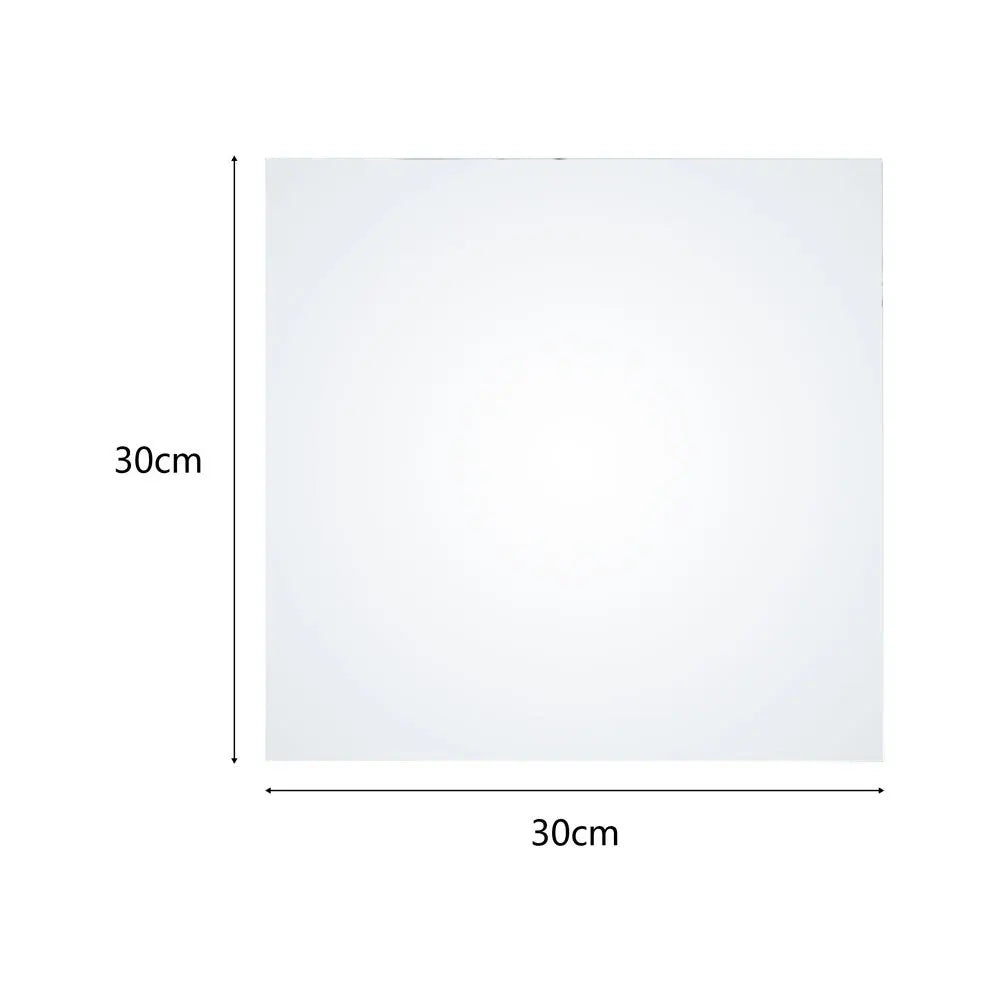 Transform Your Space with 3pcs 30cm Acrylic Mirror Wall Tiles