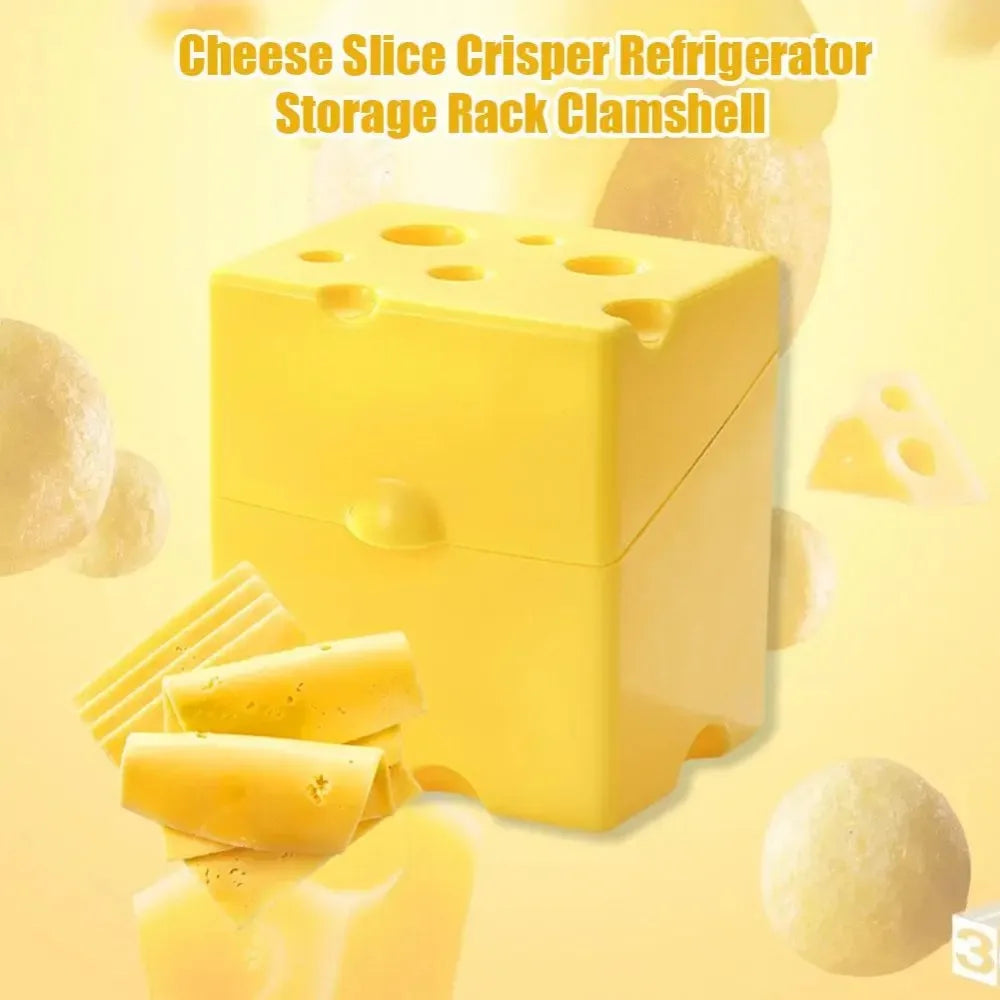 Modern Cheese Crisper – Reusable Refrigerator Food Storage Box