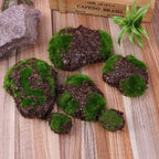 6PCS Artificial Moss Rocks for DIY & Garden Decor