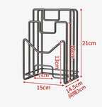 Aluminium & Iron Pot Lid Holder – Waterproof Kitchen Organizer
