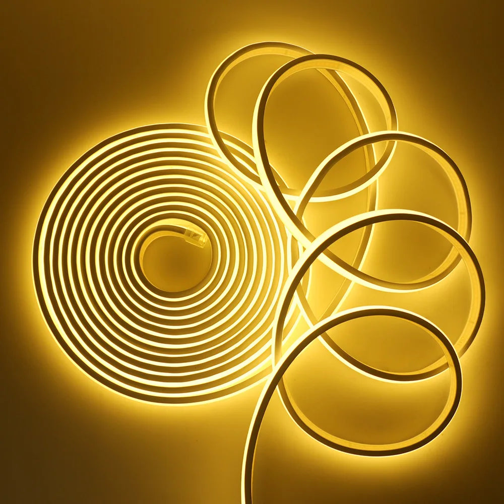 Solar COB LED Strip Light 320 LEDs/m Warm/Natural/Cold White IP67 Waterproof