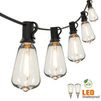 ST38 Water Drop String Lights 220V IP44 Waterproof Decorative