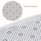 Curved Thickened Bathroom Mat – Absorbent Non-Slip Shower & Toilet Floor Mat