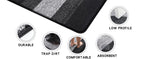 Indoor Non-Slip Entrance Door Mat Absorbent Low-Profile Welcome Rug Front Door Carpet