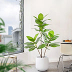 77–135cm Artificial Fiddle Leaf Ficus Fig Tree