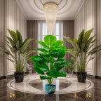 100cm Lifelike Artificial Palm Tree – 18 Leaves (1pc)