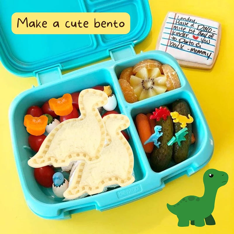 Stainless Steel Sandwich Cutter – Fun Animal Shapes, Food-Grade