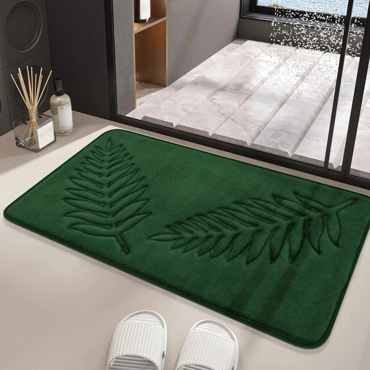 3 Piece Memory Foam Bathroom Mat Set – Ultra Soft & Non-Slip