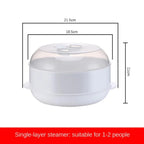 Eco-Friendly Microwave Steamer – Dumpling & Rice Cooking Container