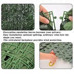 Amuixui Artificial Leaf Fence Panel Outdoor Privacy & Decorative Decor