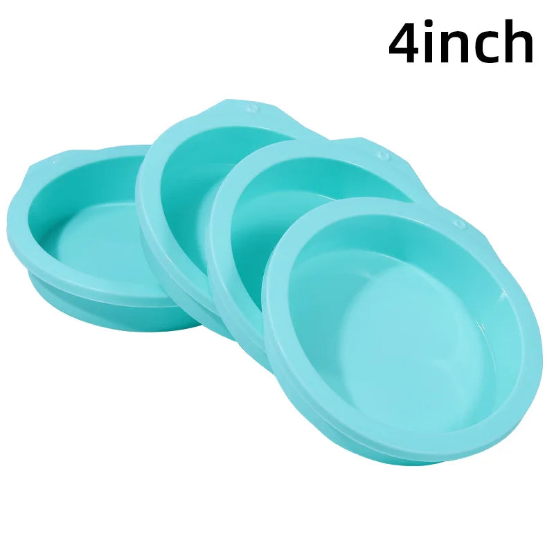 Eco-Friendly Silicone Round Cake Mold – Heat Resistant & Durable