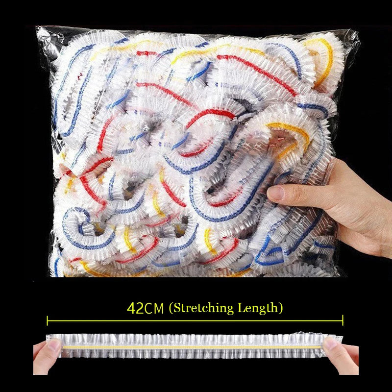 Plastic Food Cover Bags – BPA-Free Fresh-Keeping Wrap (Reusable & Disposable)