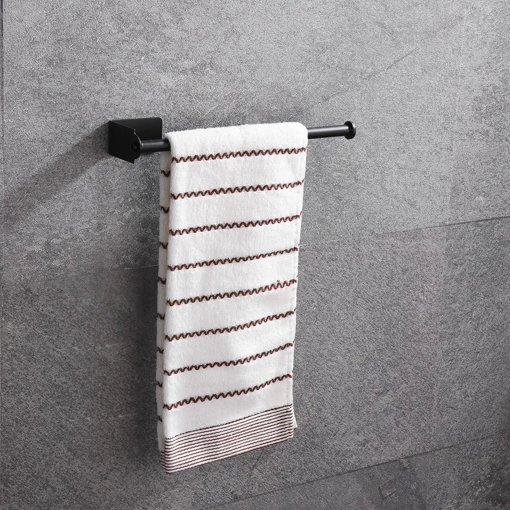 Punch-Free Adhesive Stainless Steel Paper Towel & Toilet Holder