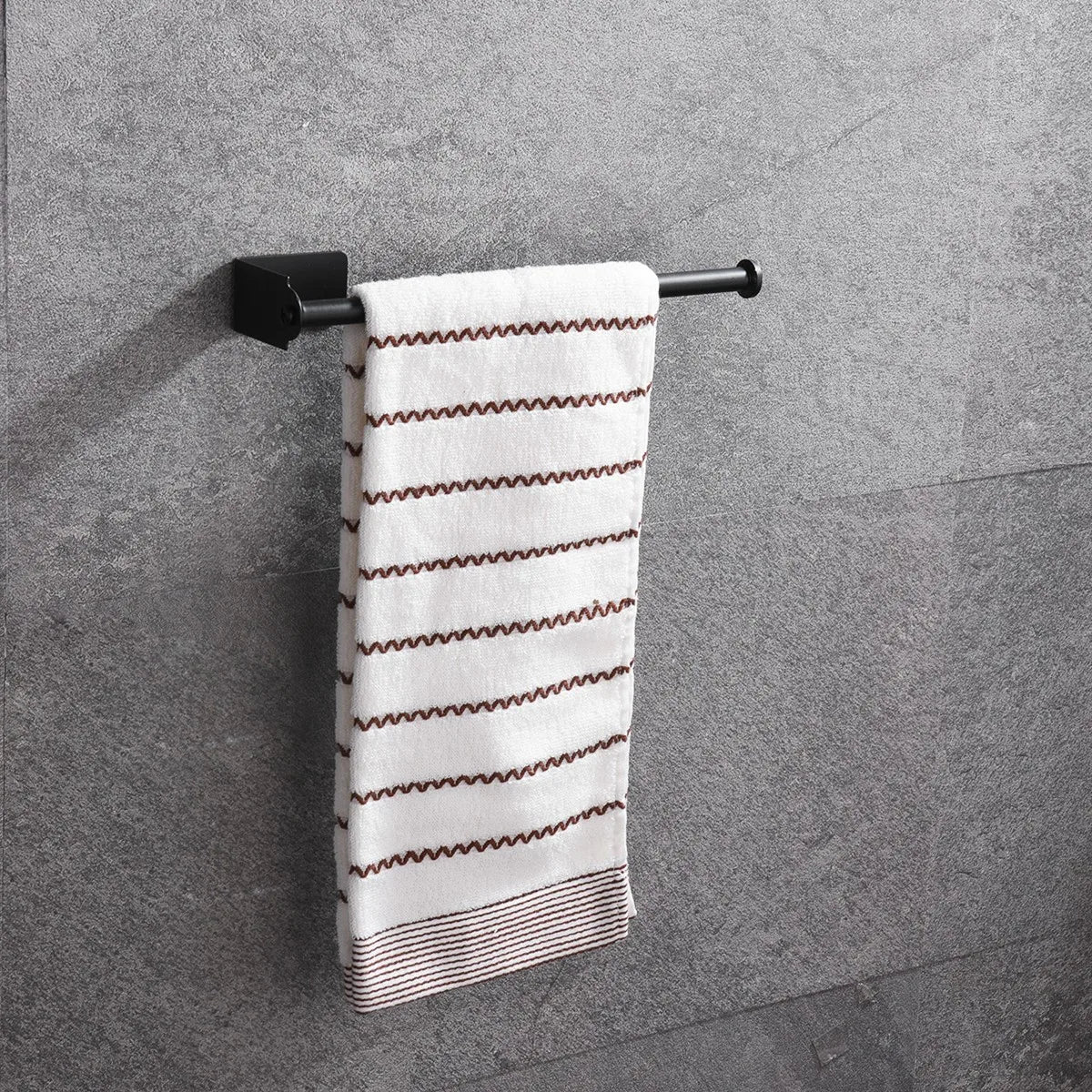 Punch-Free Adhesive Stainless Steel Paper Towel & Toilet Holder