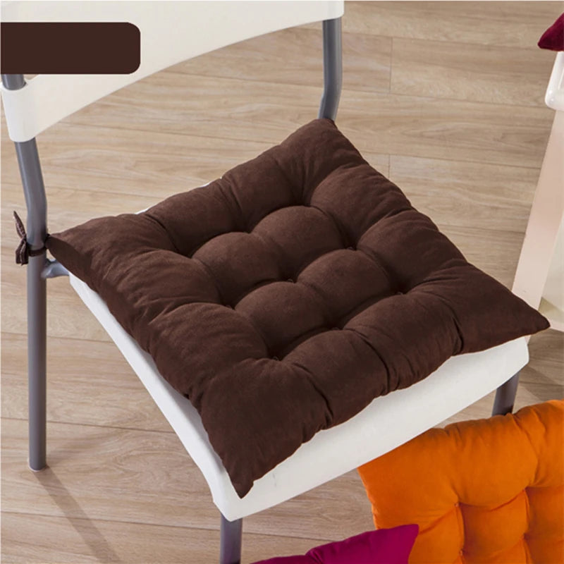 Memory Cotton Seat Cushion Rectangle Polyester Nonwoven Dining Chair