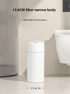 7L Smart Touchless Sensor Trash Can – Compact Waterproof Auto Bin for Bathroom & Kitchen