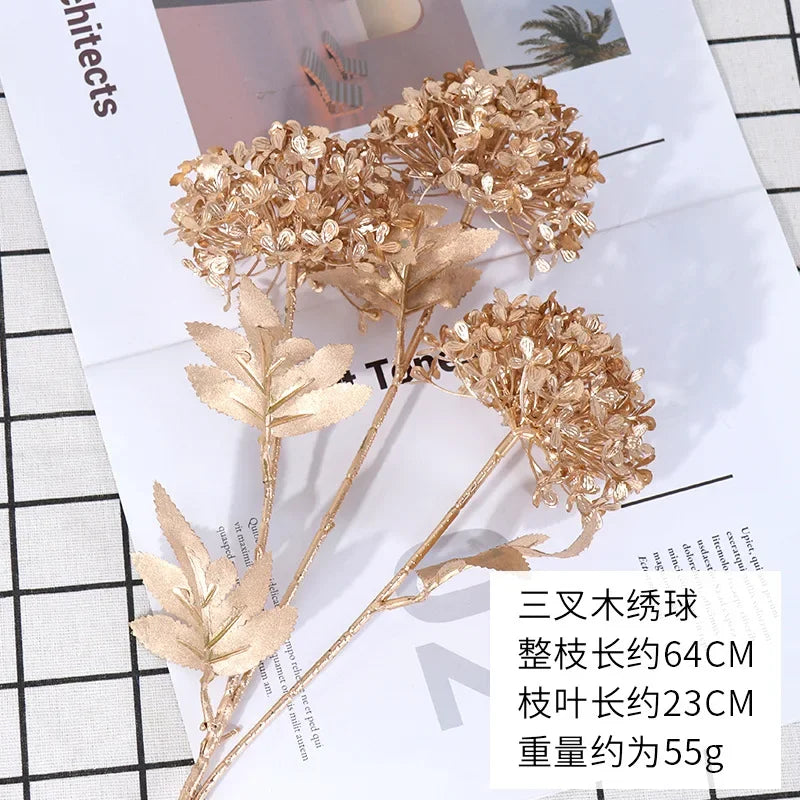 Artificial Silk Eucalyptus Rose for Indoor Wedding & Home Decoration