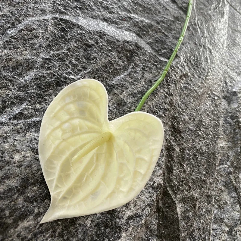 3D Printing Anthurium Artificial Flower – Wedding & Home Decor, 33cm Faux Palm