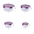 Transparent Plastic Refrigerator Storage Box – Multi-Size 200–1800 ml