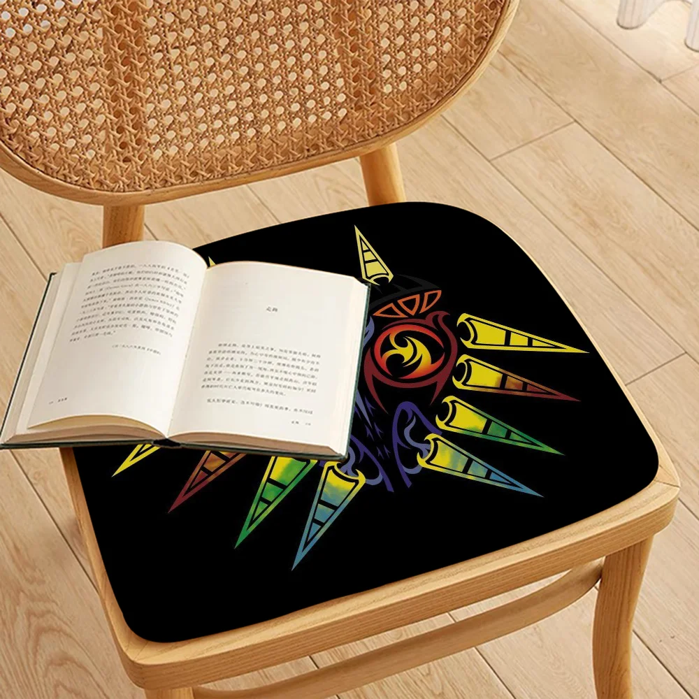 Anime Printed Seat Cushion Soft Flannel Sponge for Home & Office