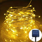 Solar LED Holiday Light IP65 Waterproof Battery-Included Modern Style