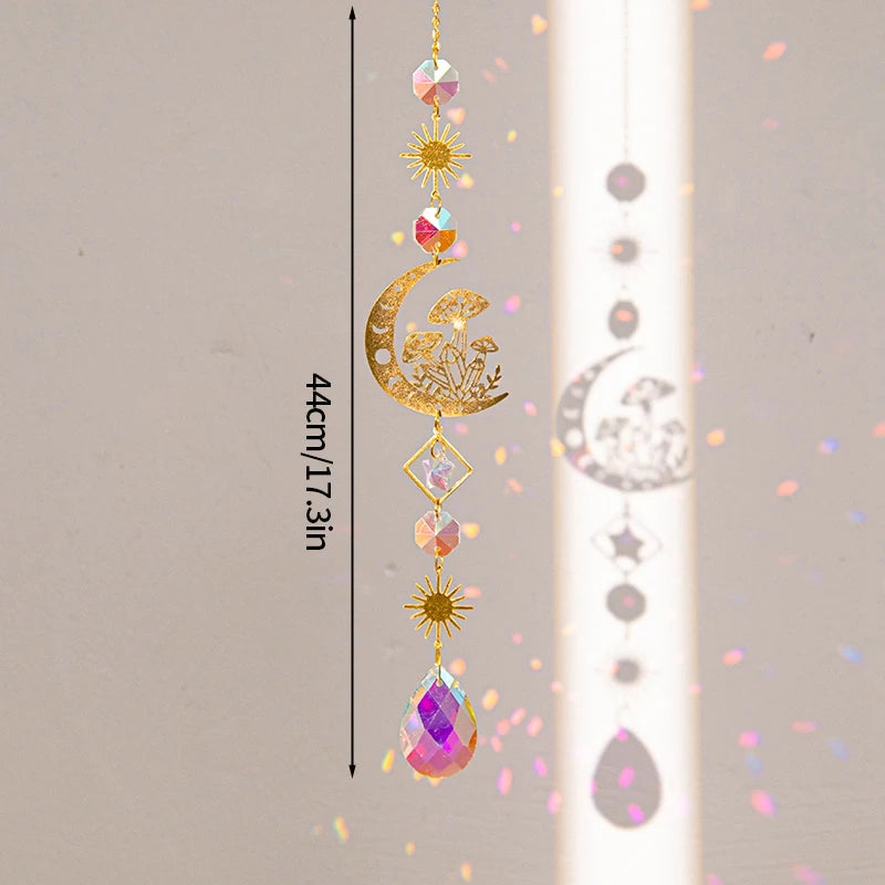 Crystal Dreamcatcher Sun Catcher Wall & Garden Hanging Decor
