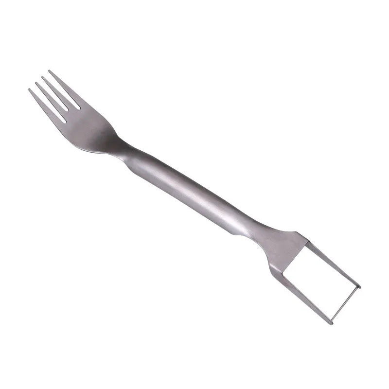 Stainless Steel Watermelon Cutter & Fruit Fork – Multifunctional Slicer Tool