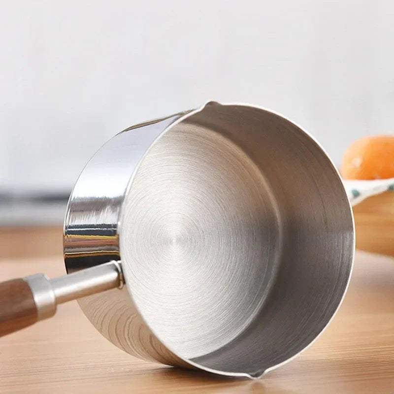 Eco-Friendly 304 Stainless Steel Mini Frying Pan – Multi-Purpose
