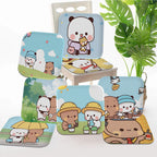 Bubu and Dudu Cartoon Seat Cushion – Cute, Breathable, Anti-Slip