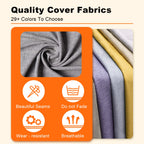 Custom Size Bench Cushion – Removable, Washable Seat Pad for Home Furniture