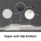 Super Absorbent Coral Velvet Bathroom Floor Mat – Non-Slip, Soft, Quick-Dry Door & Bath Mat