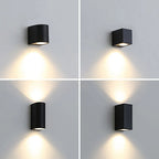 Modern Outdoor Wall Lamp GU10 IP65 Waterproof Aluminum