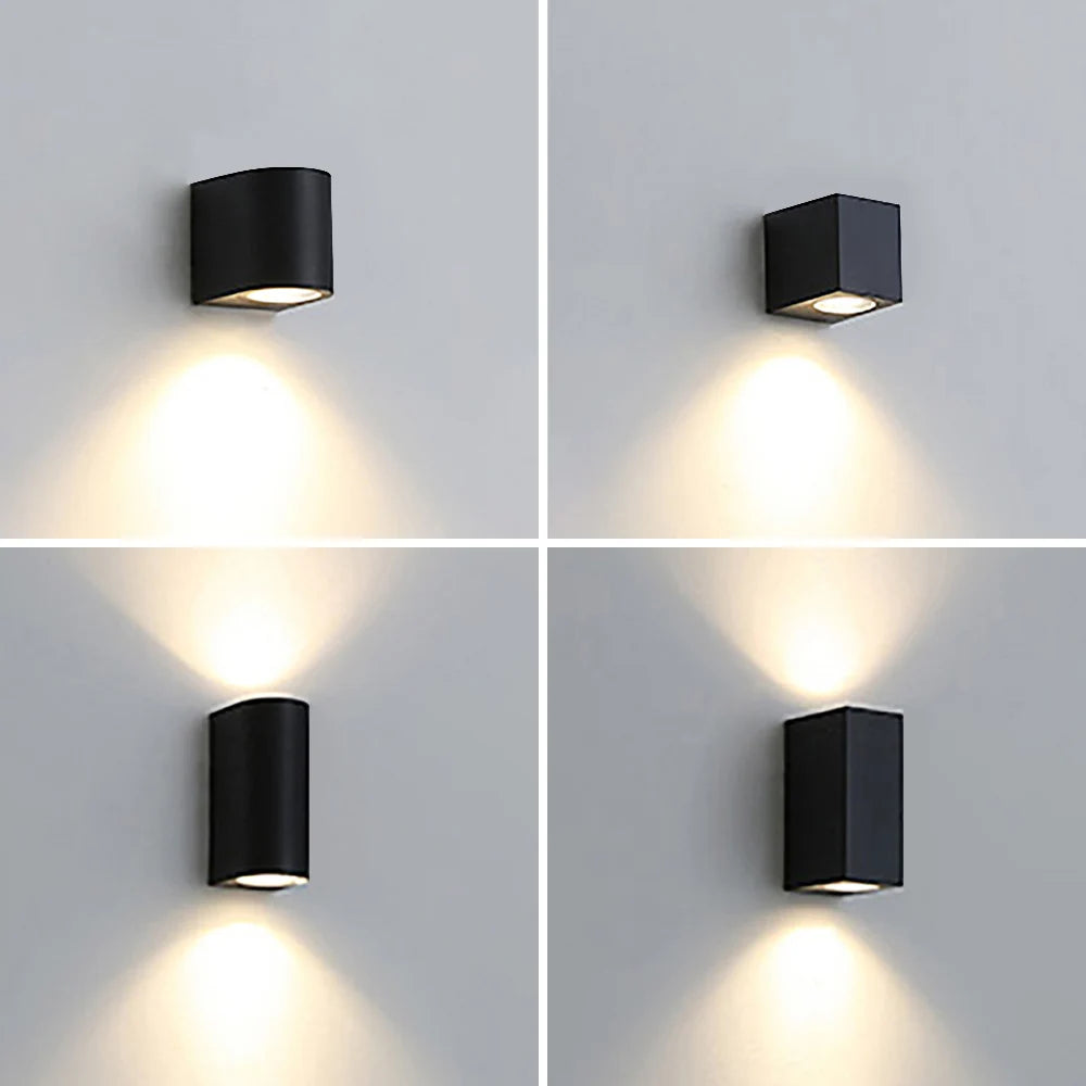 Modern Outdoor Wall Lamp GU10 IP65 Waterproof Aluminum