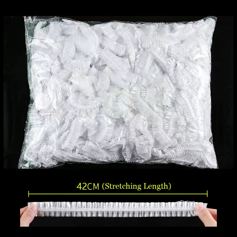 Plastic Food Cover Bags – BPA-Free Fresh-Keeping Wrap (Reusable & Disposable)