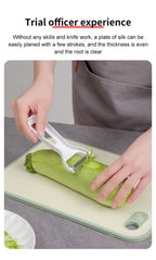 MOONBIFFY Vegetable Cutter & Cabbage Slicer – Multi-Function Fruit & Vegetable Grater