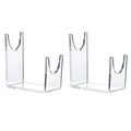 Acrylic Display Stand Transparent Holder for Collectibles 2PCS Set